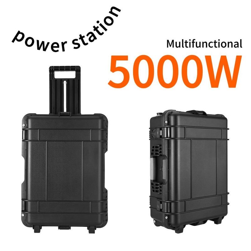 AC Pure Sine Wave 5000W Portable Backup Generator 200W 3000W Solar Charging Power Station