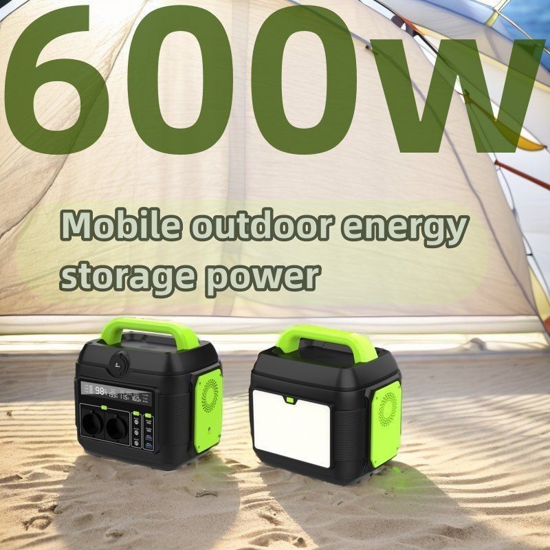 600W Reveal Liquid Crystal Display Solar Generator for Portable Power Station