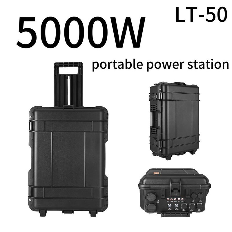 5000W Fast Charging Lithium Home Portable 3600W Electric Power Station Buy It Now