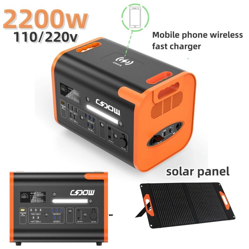 Un38.3/Msos Certified Electric Portable Power Station for Home Emergency and Longer Life