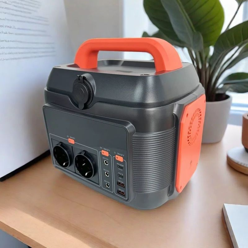 110/220V-50Hz/60Hz 2200W Solar Generator Outdoor Power Station for S6 Lithium Battery