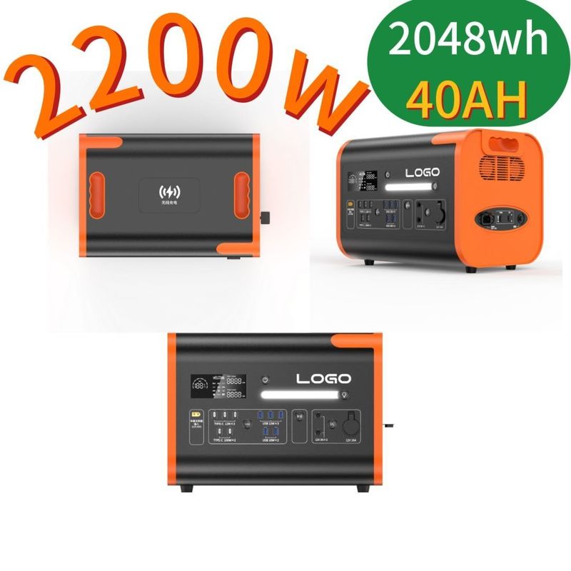 2200W-2400W Camping/Home Solar Generator Your Ultimate Power Solution for Any Adventure