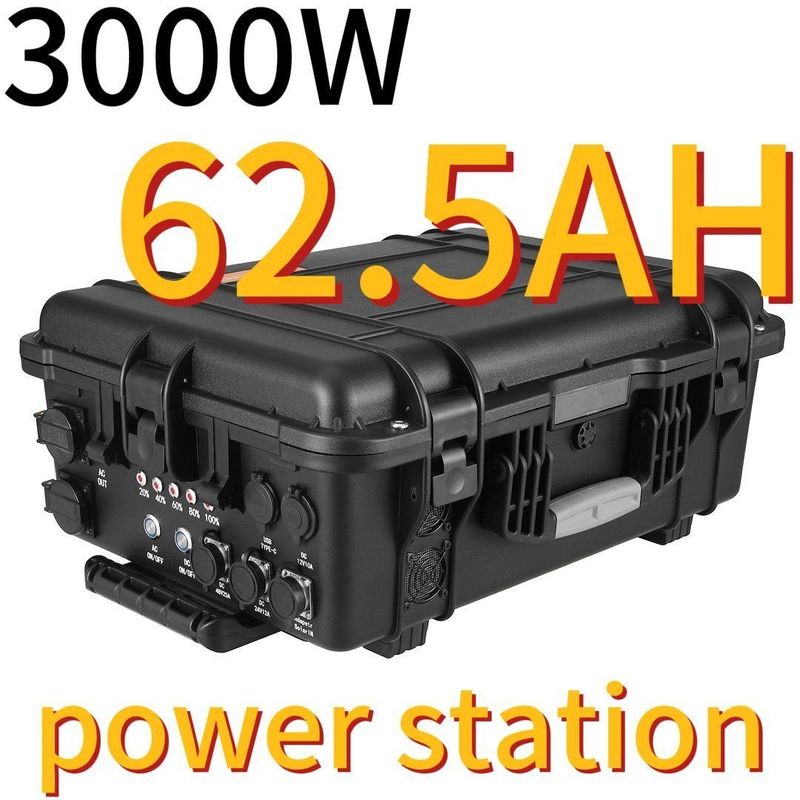3000W62.5ah Outdoor Emergency Power Portable Power Station for Markets in East Asia