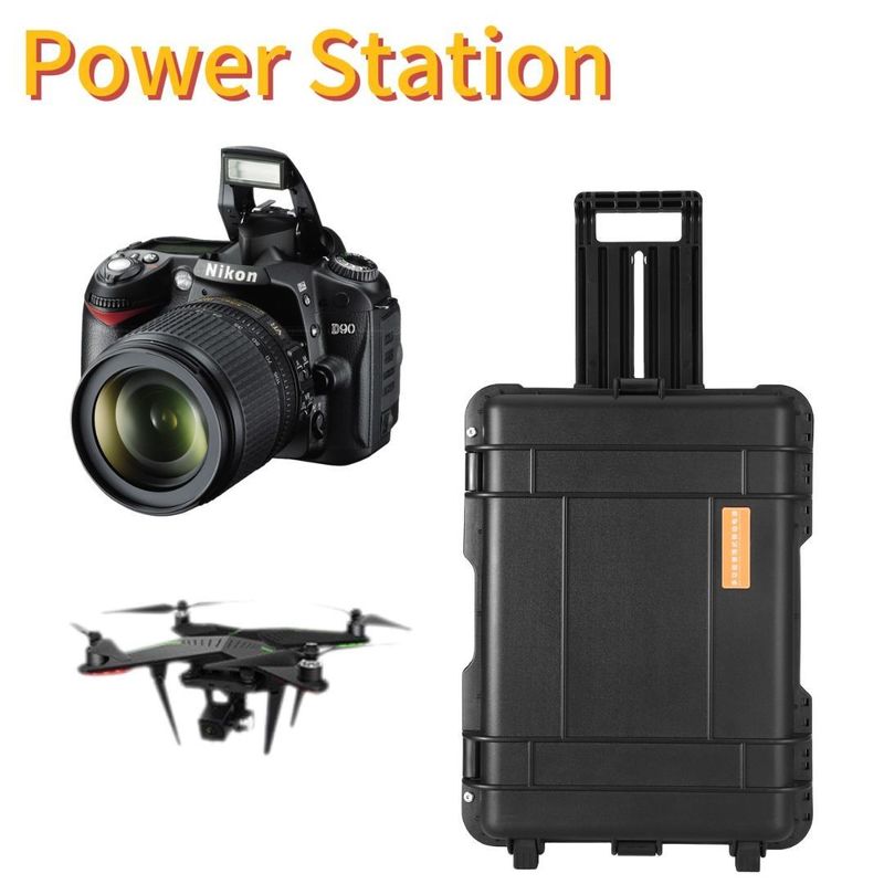 Portable Power Station Solar Uav 3000W 62.5ah Emergency Generator with 6s Quick Fire