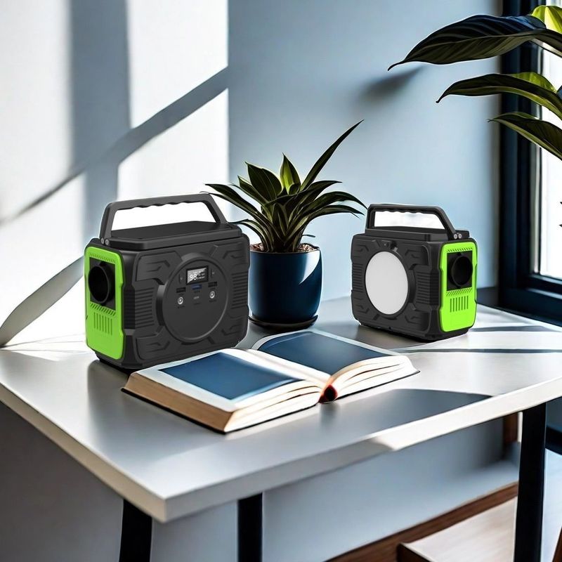 Power Up Your Next Adventure with this 200W Solar Generator and Ternary Lithium Battery
