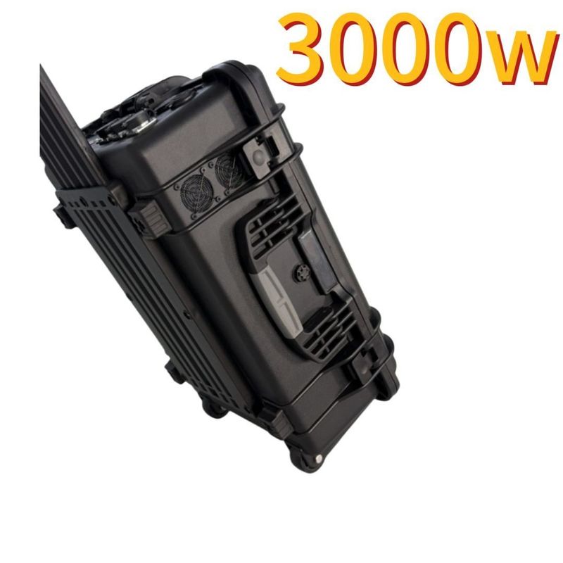 3000W/3000wh62.5ah Solar UAV Generator The Ultimate Solution for Outdoor Emergencies