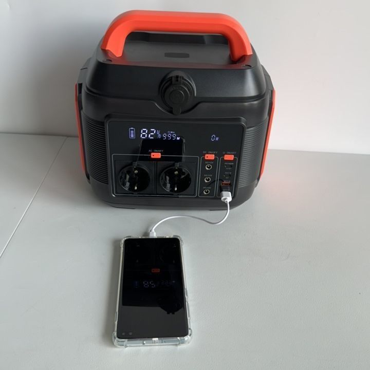 Emergency Power Bank 600W Portable Energy Storage Power Station with Long Cycle Life