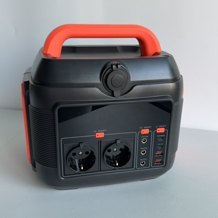 Outdoor Emergency Portable Power Station 600W/576wh with DC Output 12-13V 10A