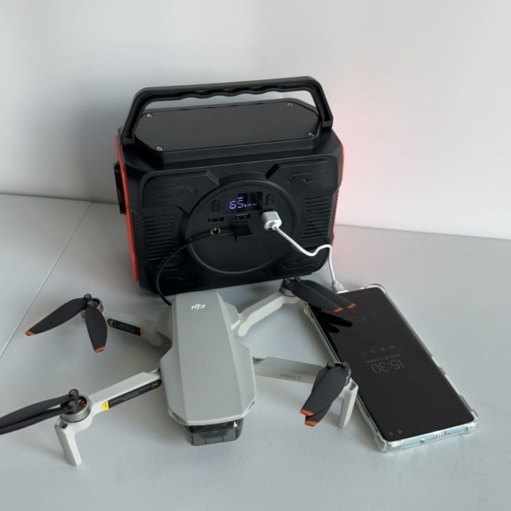 South America LED Light 200 Outdoor Camping Portable Emergency Charging Power Station