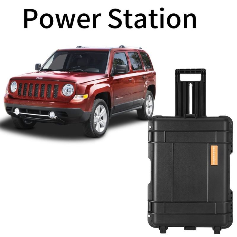 300W 600W 2200W 3000W Portable Power Supply ABS Alloy Outdoor Emergency Power Station Durable