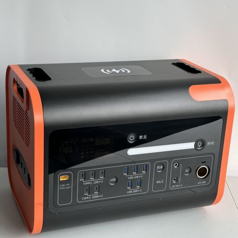 Sell 2200W High Capacity Lithium Battery Portable Power Station for Fast Charging