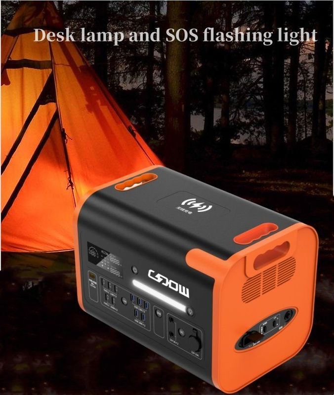 Outdoor Portable Power Station with Pure Sine Wave Inverter and All AC Output Sockets