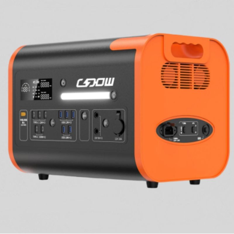 AT22 LiFePO4 Battery Portable Charging Station 600W 1000W 2200W for Mobile Campers