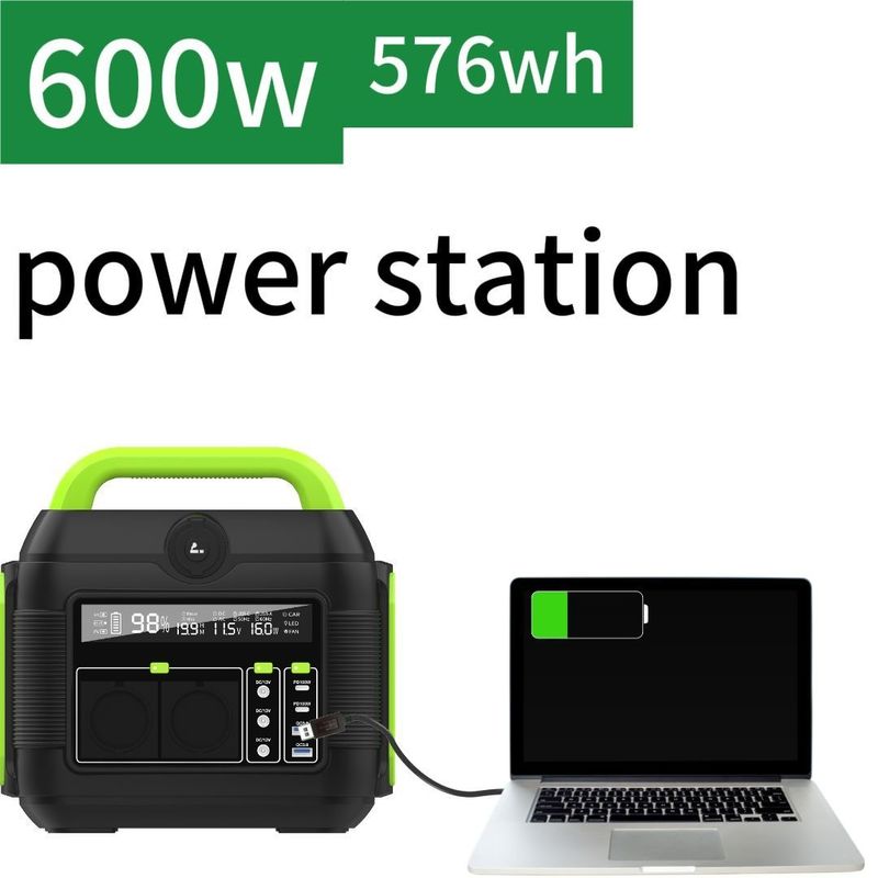 300W/600W Mobile Power 110V/220V Portable Power Station for Outdoor Emergency Charging