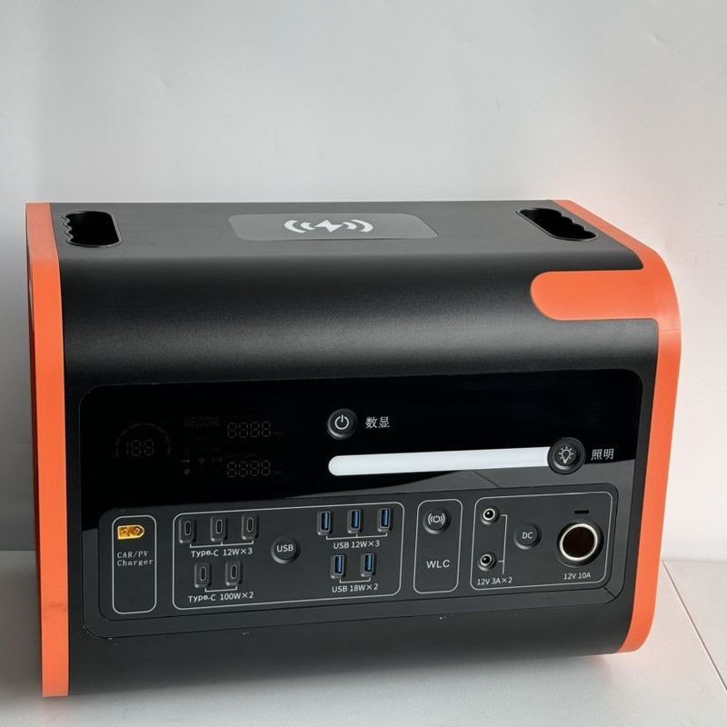 Life Span 2000 Times 600W Home Energy Storage Solar Generator 2200W Portable Power Station