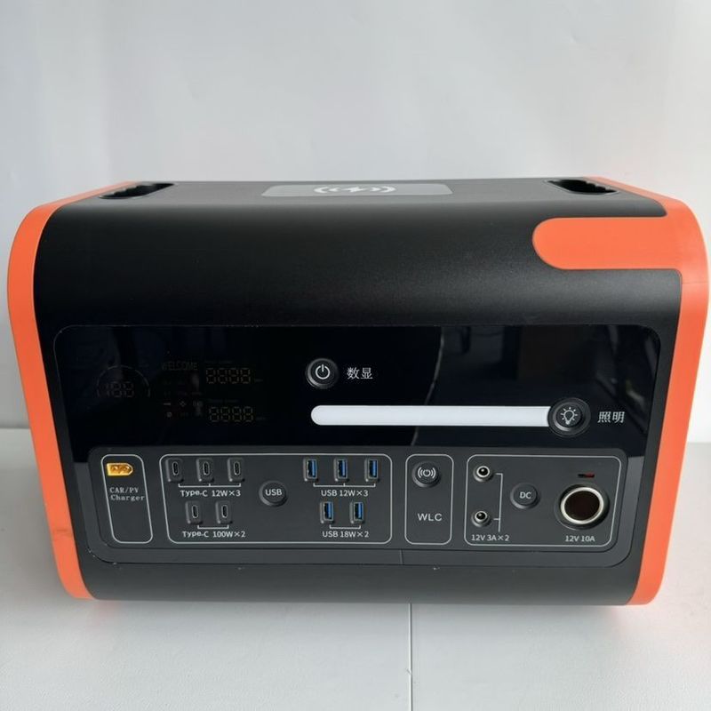 2200W 2048wh Portable Power Station for Solar Panel Charging in Outdoor Emergency Cases