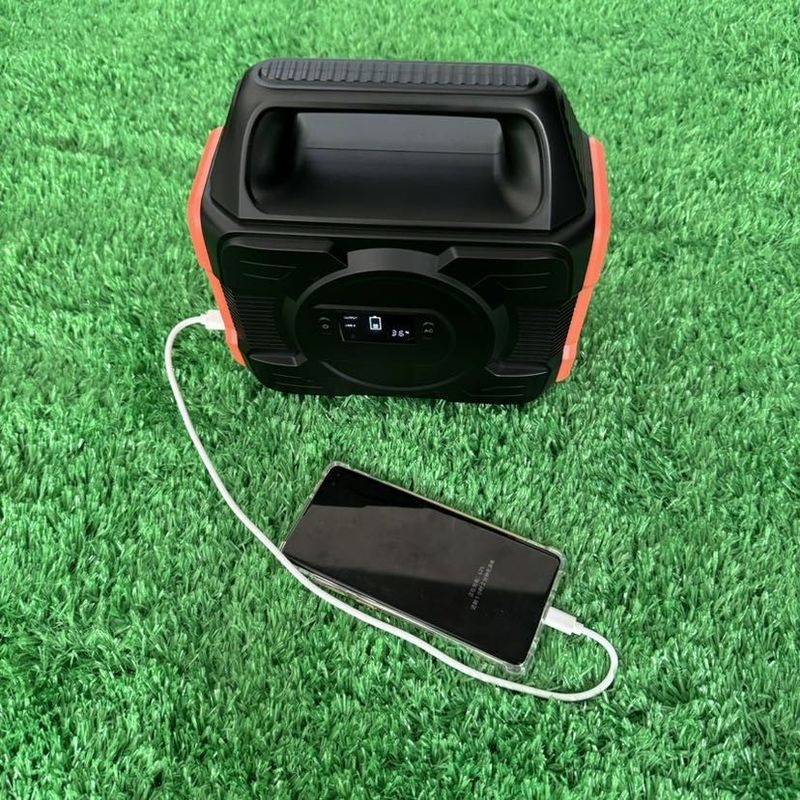 300W Solar Generator Home Pure Sine Wave Power Station for Lightweight Portability