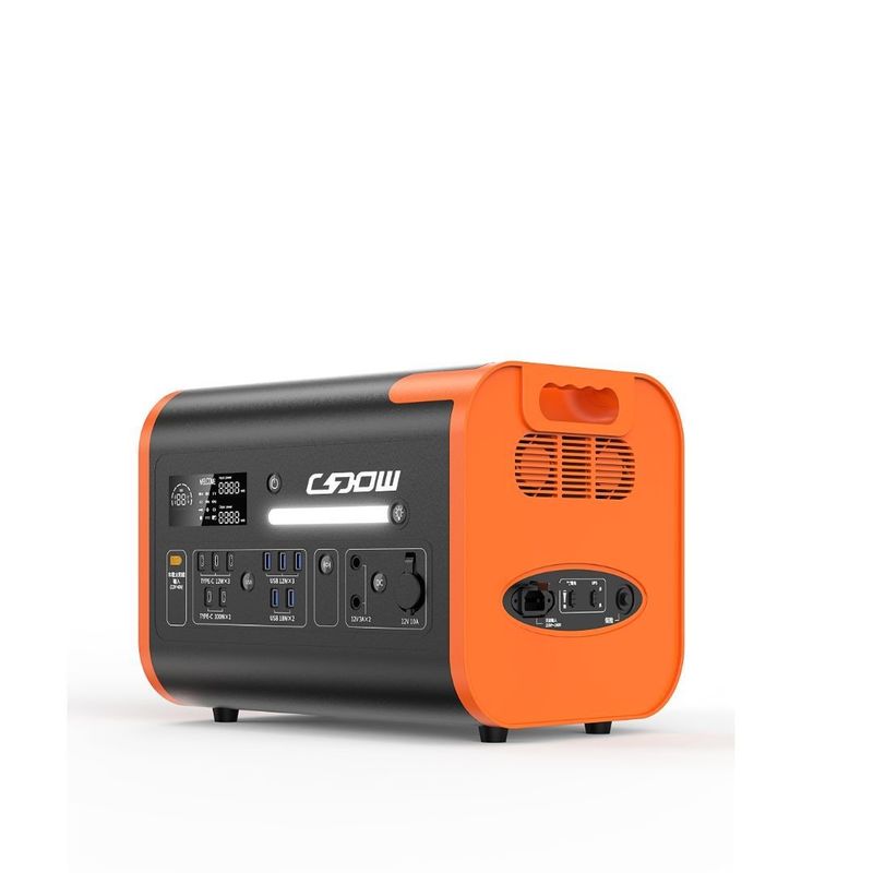 220V±5% AC Output Voltage Portable Power Station with Large Capacity 2200W/2048wh/40ah