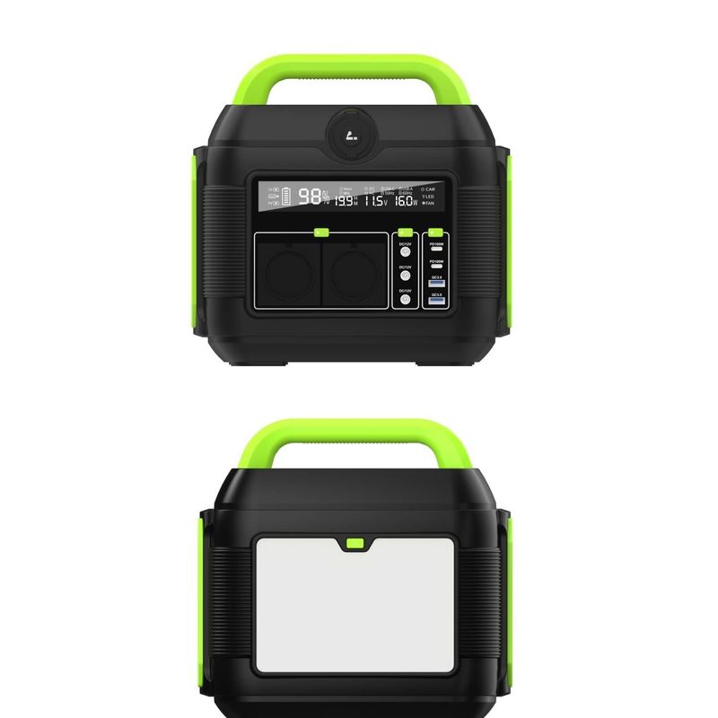 Type-C Output Pd100W Pd27W 600W/300W/1200W Portable Power Station for Outdoor Activities