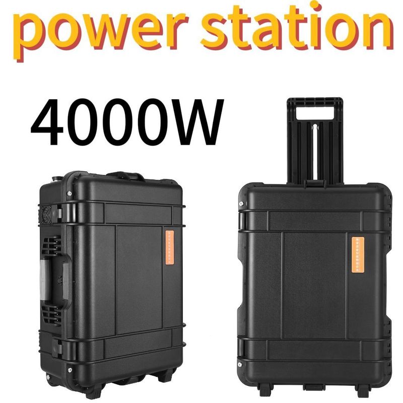 4000W Lithium Iron Phosphate Battery for Outdoor Work and Home Standby Power Station