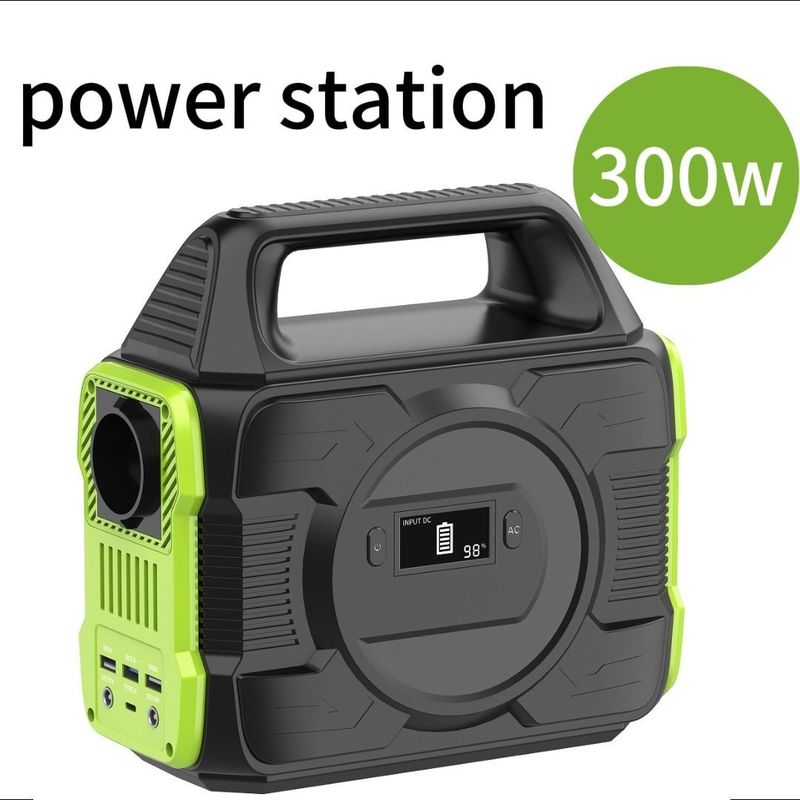 AC/DC Output Type 300W Portable Solar Power Station for Outdoor and Household Needs