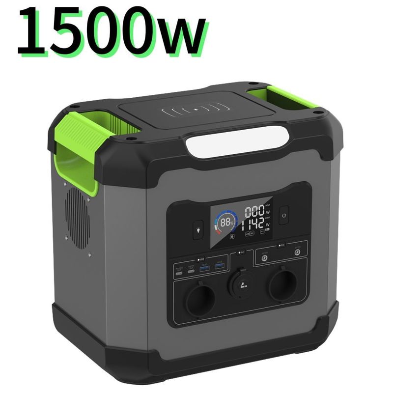 1200W/1500W/2000W Mobile Power Supply 1500W AC Output Power for Portable Power Station