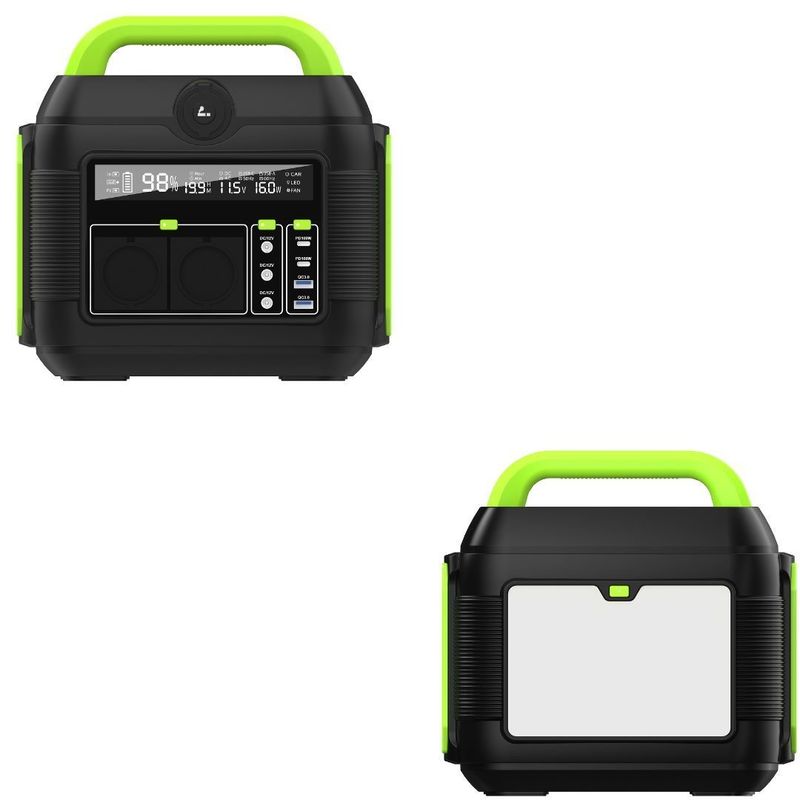 Hot 600W Outdoor Camping Portable Power Station with Lithium Iron Phosphate Battery