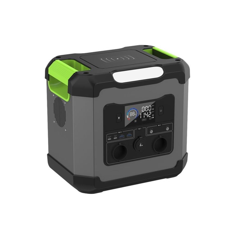 Portable 1500W/1344wh Solar Generator Portable Power Station for Disaster Preparedness