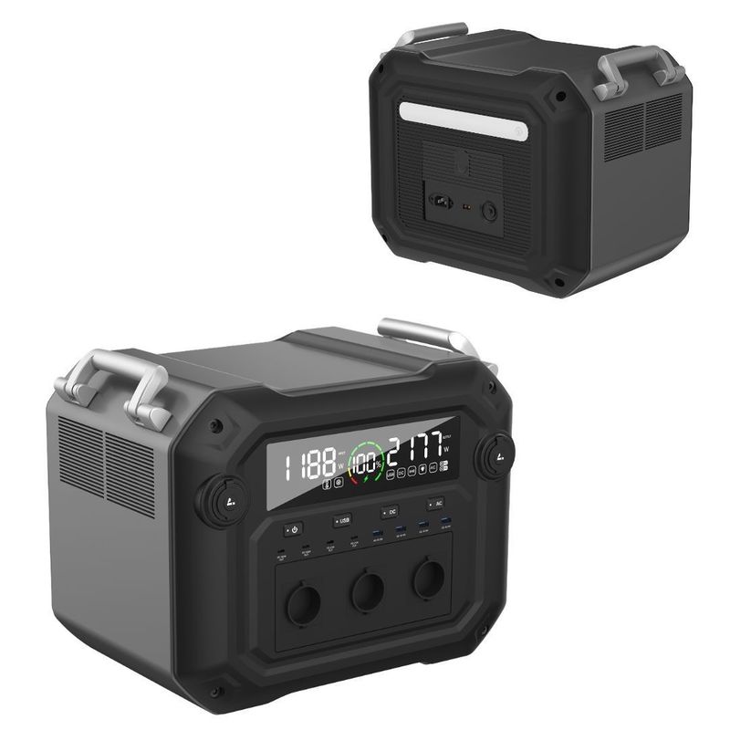 LiFePO4 3600W Portable Power Inverter for Outdoor RV/Van Camping and Emergency Station
