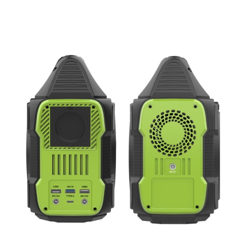 Indoor/Outdoor 300W Solar Portable Power Station The Ultimate Party Charging Solution