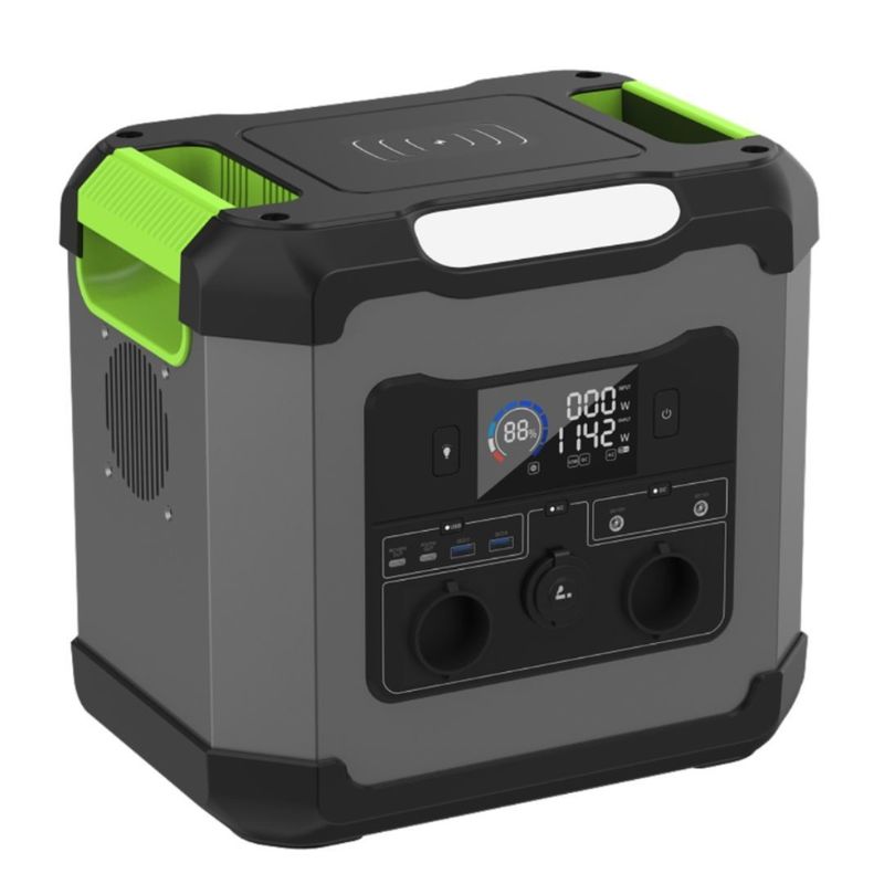 Hot Energy 1500W/2000W/1200W Portable Solar Power Station with Type C1 Output 12V/3A