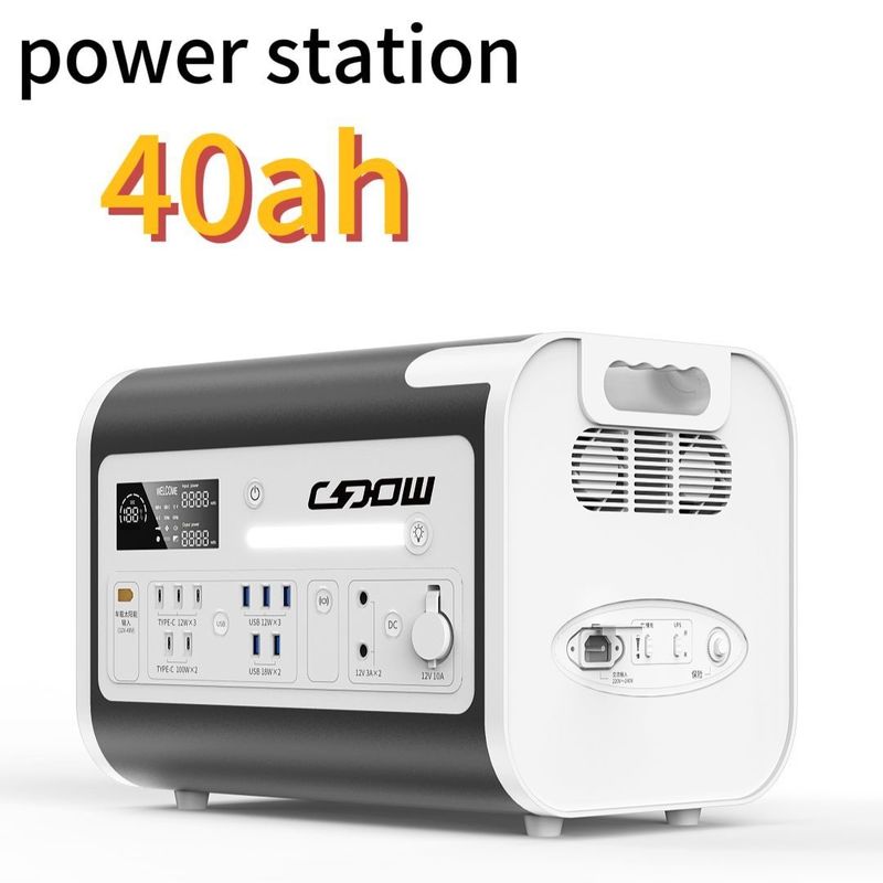 Customizable Color 2200W/2048wh Outdoor Camping Power Storage Power Station Pure Sine Wave