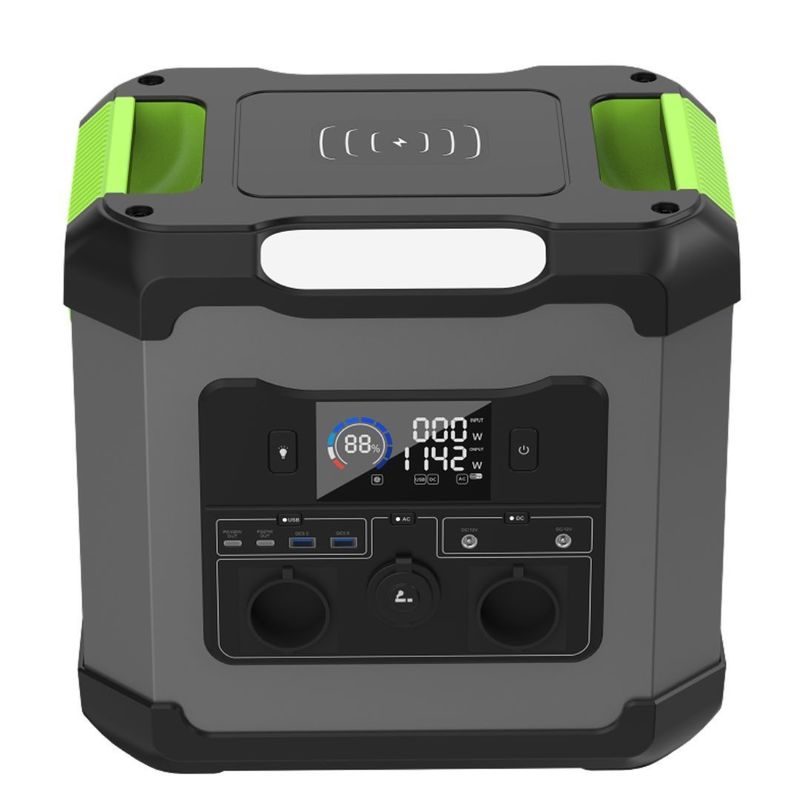 12V-13V/10A DC Output 1500W/1344wh Portable Power Station for Outdoor Household Needs