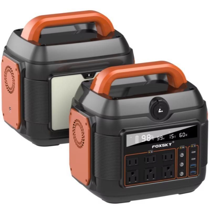 600W/576wh/110V/220V Portable Energy Storage System with AC Output 220V 50Hz/110V 60Hz