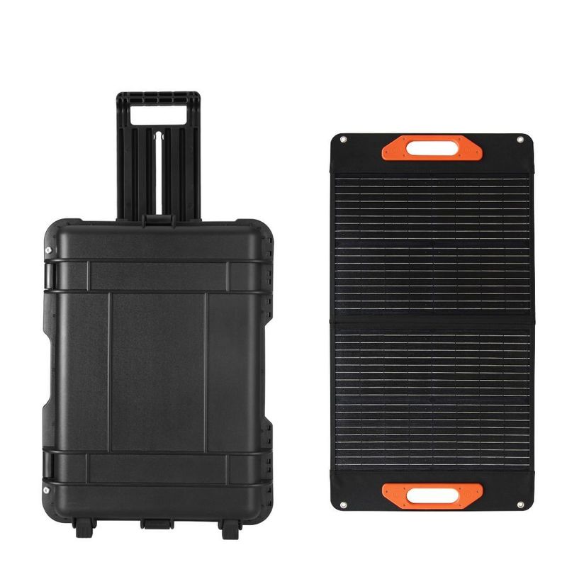 Outdoor Mobile Power Station with 3000W Pure Sine Wave Inverter and LiFePO4 Battery