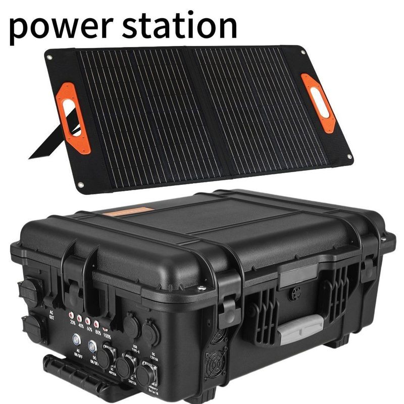4000W Output Power Solar Panel Generator for Home and Outdoor Camping Alternatives