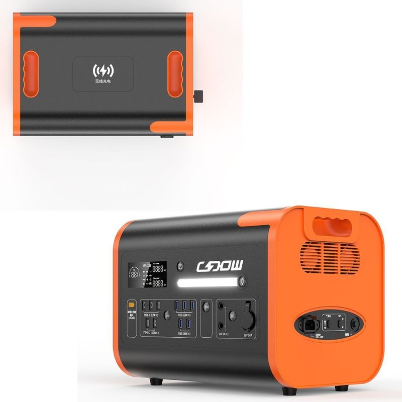 27kg Package Gross Weight 220V±5% AC Output 40ah Mobile Power Station with Inverter and LiFePO4