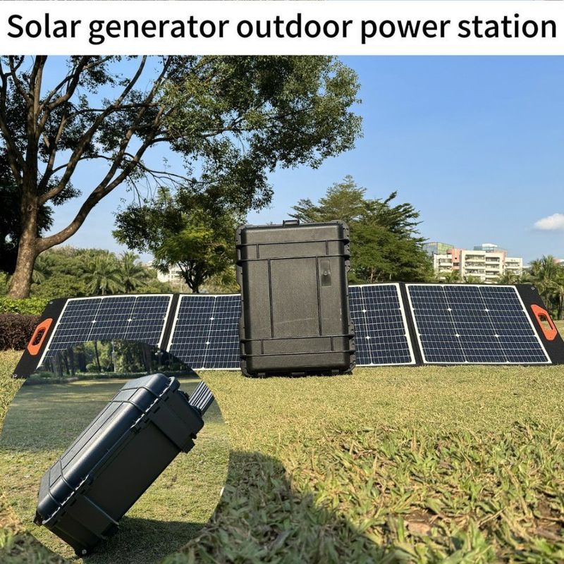 5000W Portable Mobile Power Station with USB and Car Charging Compatible Appliance All