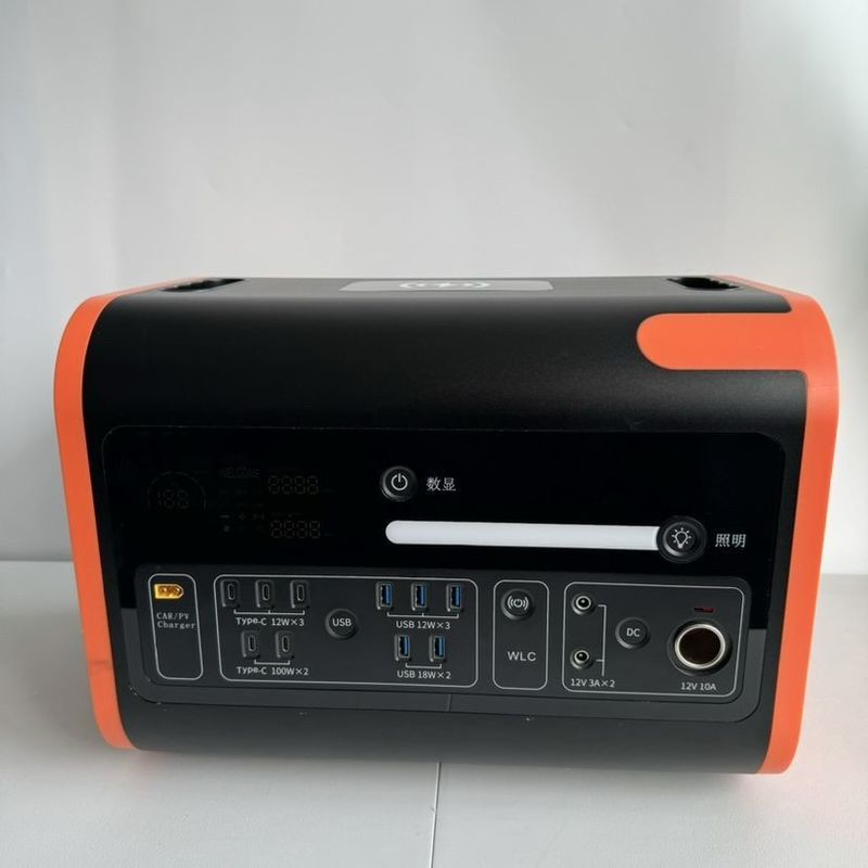 2200W Constant Power Output Portable Solar Power Station 1500W 1000W for Home Emergency