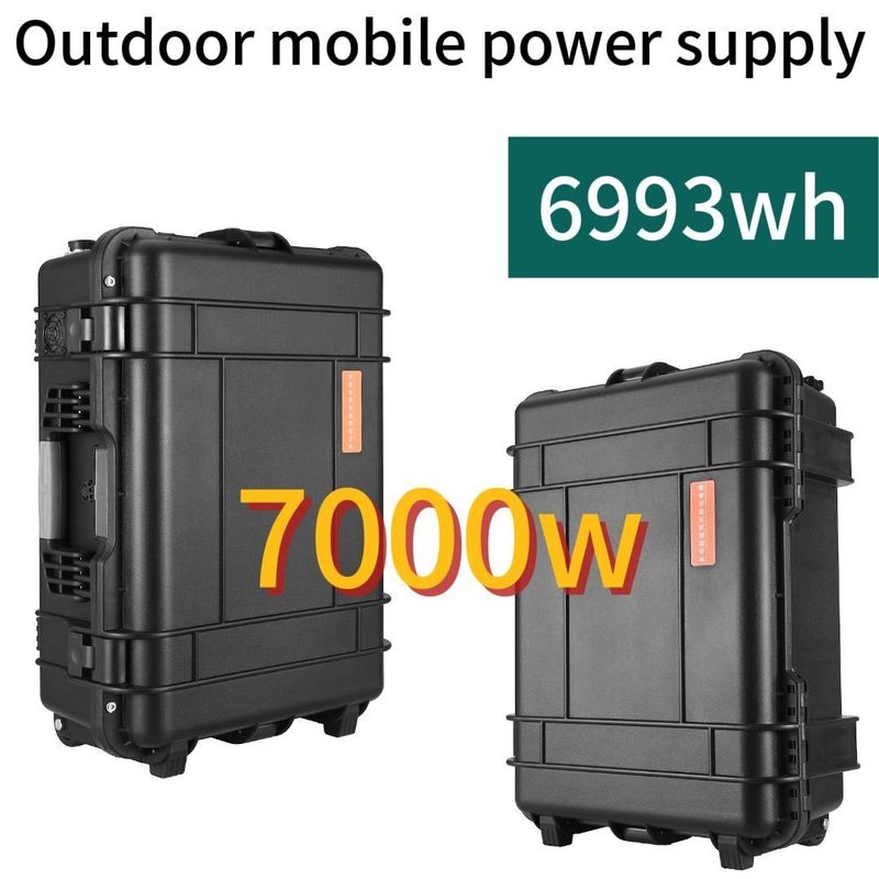 8000W Peak Power AC LiFePO4 Solar Generator Power Station for Outdoor Household Needs