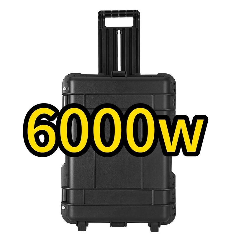 USB/Type-C 18W Max Home and Camping Portable Charger 6000W 6216WH ST-60 Power Station