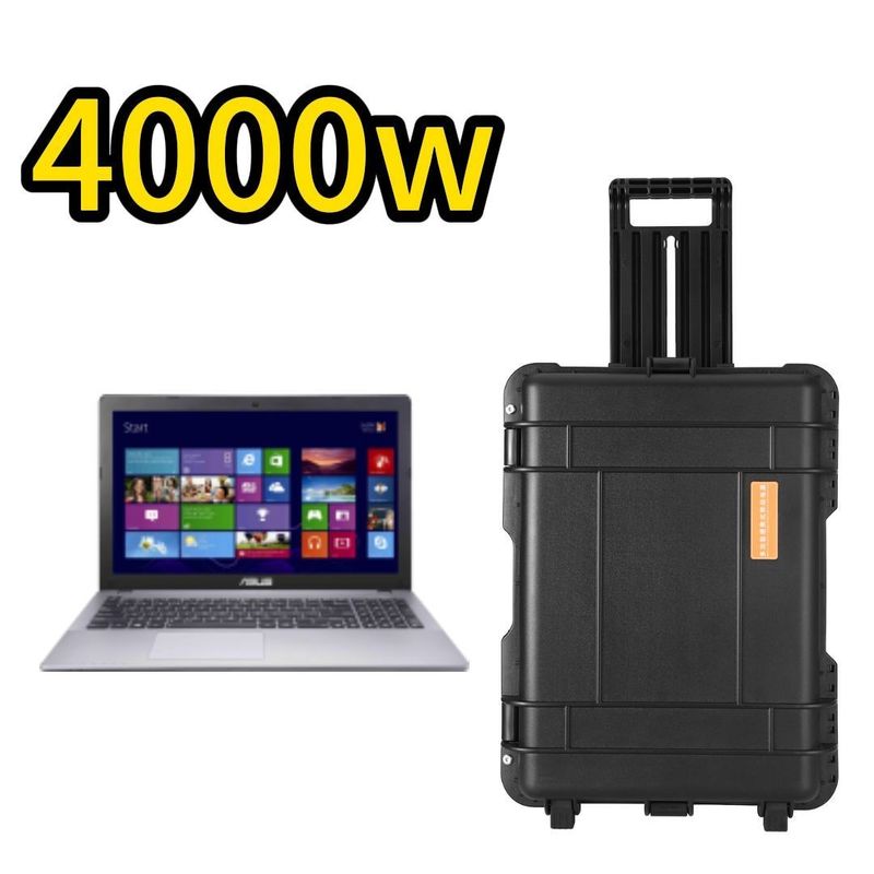 AC Pure Sine Wave Portable Power for Home and Camping 4000W Output Socket All Types