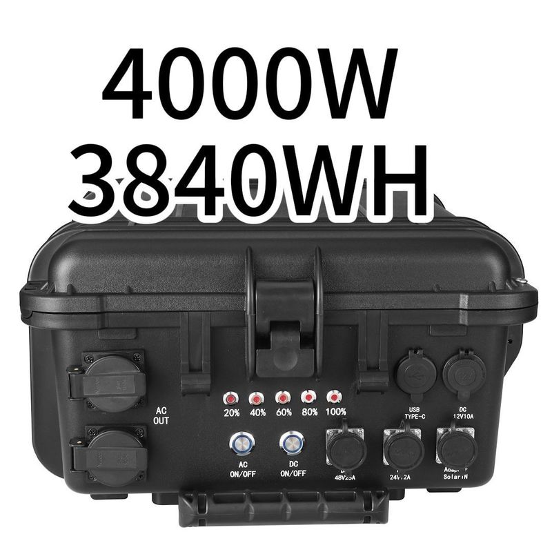 15A Max AC Output Current Energy Storage Battery Power Station for Self-Driving Trips