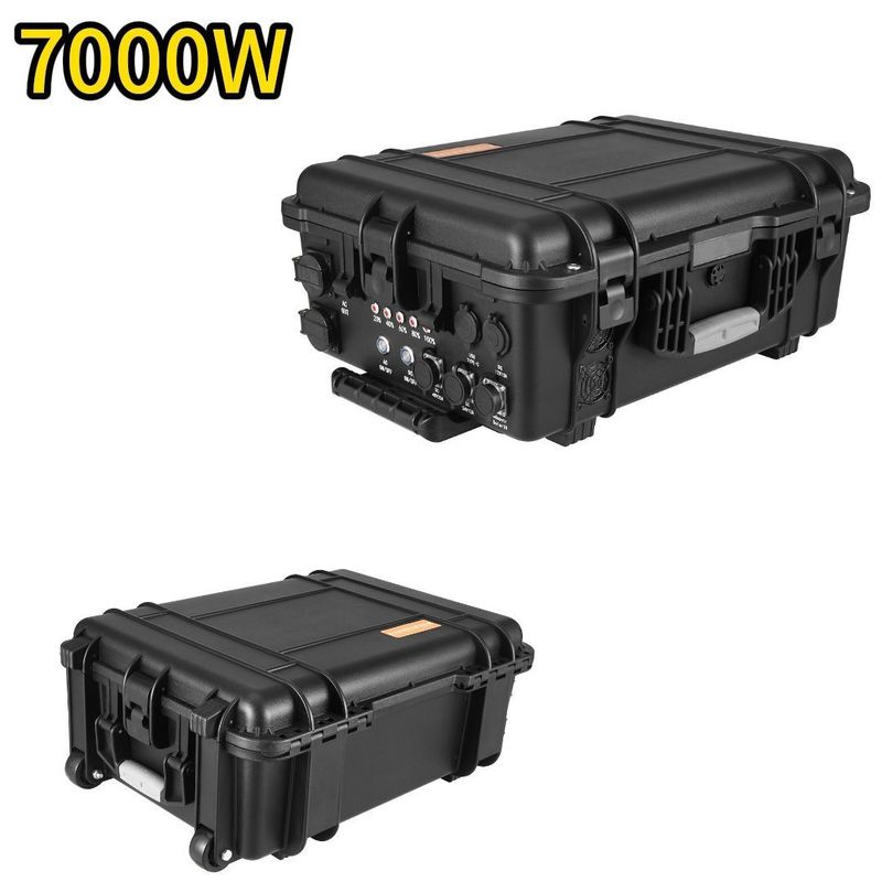 8000W Peak Power Mobile Power Station for Emergency Standby and Outdoor RV/Van Camping