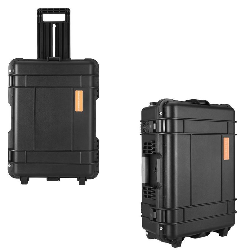 5000W High Power Portable Lithium Iron Phosphate Battery Storage for Outdoor Camping