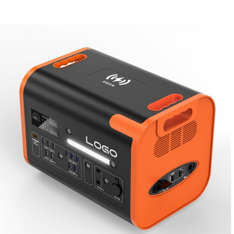 40ah/2200W Charger Built-in Lithium Battery Life Po4 Solar Generator Power Station