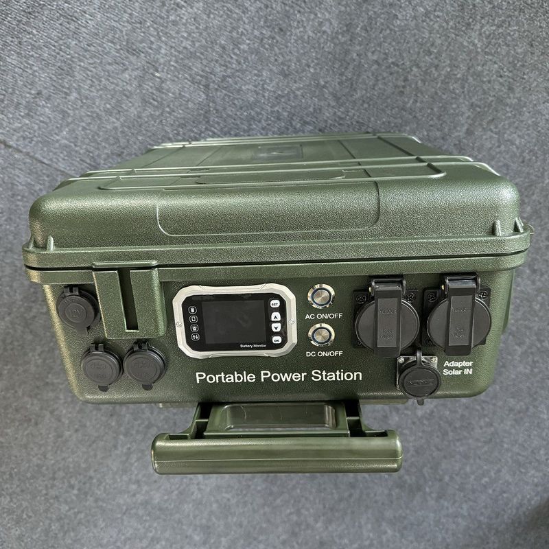 MPPT Controller 3000W Portable Solar Power Station for Household and Camping Lighting