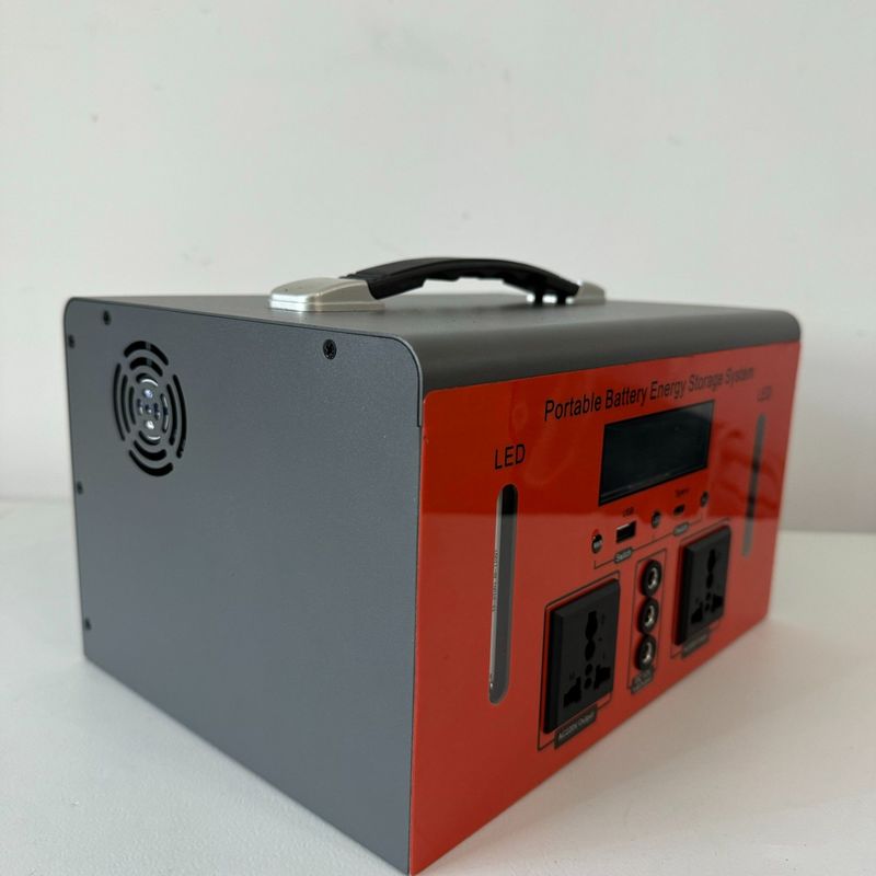 Correction Wave Output Waveform 500W Fast Charging Portable Power Station with AC DC