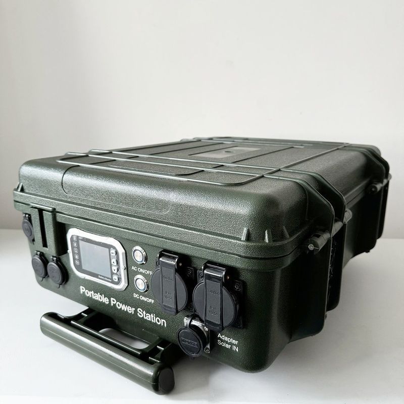 3000W AC Output Generator and 6000W Standby Lithium Battery Energy Storage Power Station