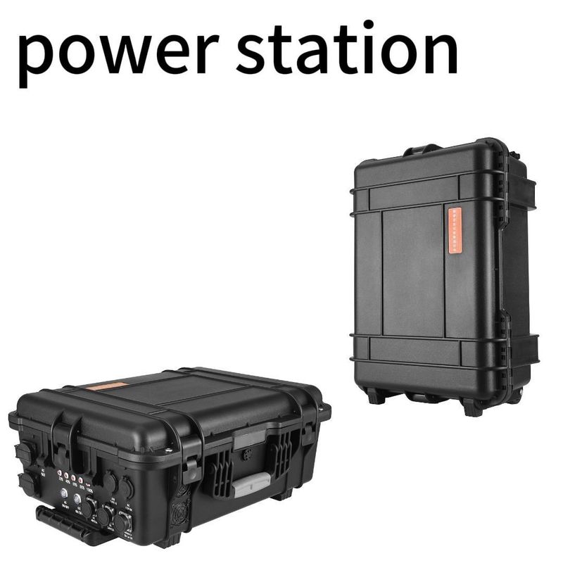 110V/220V AC Output Home and Camping Portable Charger 6000W 6212Wh with Solar Panel USB